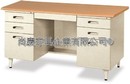 鋼製R型木紋面辦公桌